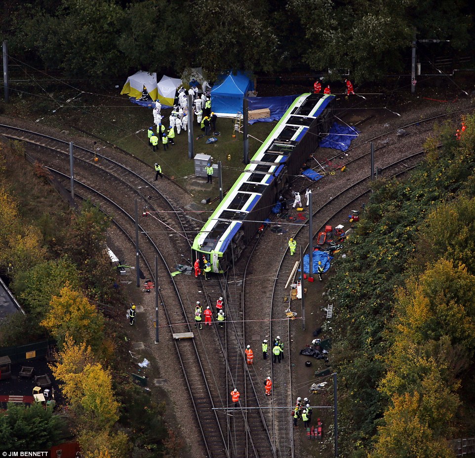 Seven people have died after a tram overturned near Croydon, south London, this morning. More than 50 others were injured