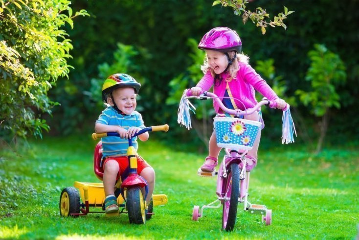 Перевозка малышей до 3-х лет на велосипеде