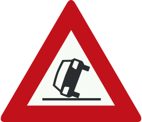 Traffic sign of Netherlands: Warning for accidents